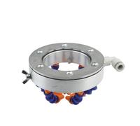 Anneau de refroidissement de broche, buse réglable, refroidisseur d'outils, spray de liquide de refroidissement à brouillard, 6 conduites d'eau pour machine à graver CNC (buse en métal 70 mm)