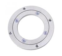 Anneau de refroidissement de broche Plateau tournant, plateau pivotant lisse, plateau tournant en alliage d'aluminium, roulement rotatif, plateau tournant, plateau rond(4 inch)