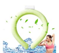 Anneau de refroidissement pour le cou - Mains portables - Glacière pour le cou, tube de refroidissement pour collier de glace | Matériau à changement de phase pour temps chaud pour le sport, les