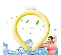 Anneau de refroidissement - Tube de refroidissement portable pour le cou, collier de glace réutilisable multifonction | Enveloppe de refroidissement en gel pour la conduite, le golf, la pêche