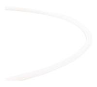 CLP Anneau de protection de sol Tulipe I – Remplacement pour tabourets et chaises Blanc 45 cm