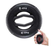 Anneau de renforcement en silicone - Entraîneur de main - Entraîneur de préhension pour les doigts et les -bras - Anneau compact de force de préhension pour entraînement de force, fitness