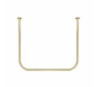 Anneau de rideau de douche réglable en forme de U - Couleur D - 100 cm - Design peu encombrant pour salle de bain, baignoire, dressing, magasin de vêtements - Installation facile