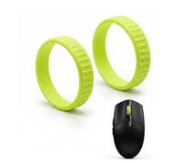 Anneau de roue de défilement compatible avec Logitech G304 G305, poignée texturée PETG de rechange pour souris de jeu, vert