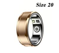Anneau De Sant¿¿ Intelligent Pour Hommes Et Femmes",Bluetooth,Surveillance De La Fr¿¿Quence Cardiaque Et Du Sommeil,Temp¿¿Rature Linge,Chargement Sans Fil,"Capteur Intelligent - Type Gold20