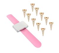 Anneau de Séparation Silicone pour Extensions de Cheveux | Outil de Sélection de Cheveux, Salon et Scène, Réduit de Coiffage, Lot 11pcs Couleur Aléatoire