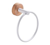 Anneau De Serviette De Salle De Bain - Porte-serviette À Main En Noix Moderne, Porte-rond Round À Paroi Sans Coup De Pouce | Cintre Circulaire D'économie D'espace Pour La Cuisine, La Vanité, Les Toile