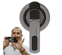 Anneau de support magnétique pour téléphone | Support de téléphone réglable | Réglable rotatif à 360 degrés portable double face solide pour bureau, voiture, mur, salle de sport, voyage, streaming