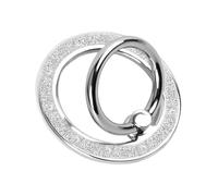Anneau de Support Magnétique Téléphone Compatible Mag Safe, Bague Téléphone 360° Pivotante avec Strass, Support Anneau Métal pour 16/15/14/13/12 Pro Max Coque