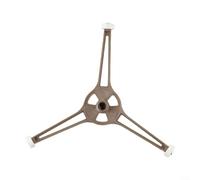 Anneau de support pour plaque tournante micro-ondes de 17,8 cm pour plaque en verre de 24,5 à 27 cm - Triple guide de roue pièce de rechange UK
