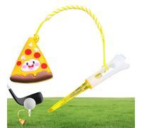 Anneau de support pour tee de golf - Support anti-perte - Accessoire d'entraînement mignon sur le thème de la nourriture pour homme, père, petit ami, mère, papa, débutants, professionnels