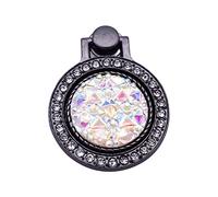 Anneau de support pour téléphone portable en métal - Rotation à 360° - Universel - Compatible avec tous les smartphones EOq810 (C, taille unique)