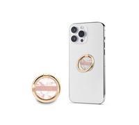 Guess Anneau de support GURSHCHMAP – Universel, marbré rose, céramique, agate