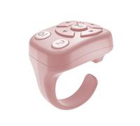 Anneau De Télécommande - Flipper De Page Vidéo | Bouton Selfie pour Caméra sans Fil pour Courtes Vidéos Et Livres Électroniques, Dispositif De Défilement du Bout des Doigts pour Personne par