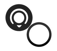 Anneau de téléphone Aimant, Anneau de poignée magnétique en Silicone, Anneau magnétique de Rotation à 360 ° pour Le boîtier du téléphone, Kickstand de Tablette Rotatif pour la Maison, Les Voyages, Le