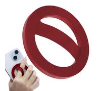 Anneau de téléphone portable en silicone - Anneau de sangle ďe téléphone extensible, boucle đe montage arrière élastique, base à ventouse, outil d'assistance à la prise en main léger | Module compléme