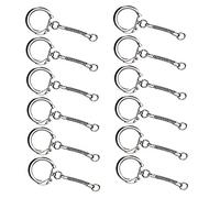 Anneau de touche de chaîne de serpent - 30 PCS Chaîne de serpent Clé anneau de touche