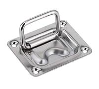 Anneau de traction en acier inoxydable 304 idéal pour bateau Yacht Ship Sailing Marine Hardware Accessory With Surface Flush Installation Design humanisé et large application