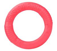 Anneau de Traction pour Animaux de Compagnie, Exercice Jumping Dog Flying Ring Toy Training Portable Training Running Bright Couleur pour Chiot pour Extérieur (Rouge s)