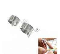 Anneau De Tricot En Métal Tressé, 2 Tailles, Outil De Tricot, Guides De Printemps, Métal Tressé, Jointure, Assistant Jacquard Aiguille À Tricoter, Dé À Coudre, Accessoires De Couture