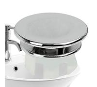 Anneau de trop-plein - Couvercle avec double couche, insert de trop-plein rond pour lavabo | Bouchon de trou de lavabo, 22-24 mm de pouvoir, bouchon de lavabo moderne, traitement de protection élégant
