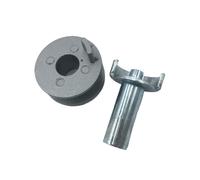Anneau de trou de parasol | Kit de pièces de rechange pour mât de parasol de terrasse | Manchon de base Accessoires Adaptateur de poteau pour bar de plage, ombrages extérieurs, terrasse, jardin