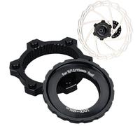 Anneau de verrouillage central - adaptateur de verrouillage central, conception de rotor élégante qui fera votre vélo d'inspiration à vélo et une large gamme d'options de couleurs de vélo de vélo, de