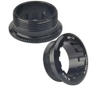 Anneau de verrouillage de cassette antidérapant - Anneau de cassette de vélo, couverture de bague de verrouillage du volant | Anneau de verrouillage de volant en d'aluminium, lot de 2 anneaux