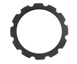 Anneau de verrouillage de plateau noir 37-46 mm pour réparation de vélo | Convient pour rotor 3D, pour les modèles 3D+, 3DF, assure une fixation sûre du plateau de chaîne, empêche le desserrage