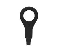 Anneau de vibration en silicone souple for massage fascial, adaptateur de modification amusant avec masseur portatif au toucher doux(BLACK_31MM)