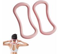 Anneau de yoga pour mollet, conception de courbe du corps humain, soulage la tension musculaire, masse et détend les muscles, améliore la posture, petit et portable