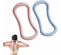 Anneau de yoga pour mollet, conception de courbe du corps humain, soulage la tension musculaire, masse et détend les muscles, améliore la posture, petit et portable