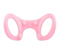 Anneau de Yoga PP Rose pour Massage et Ouverture des Épaules Débutants | Prise Confortable, Aide à Étirer le Dos Nuque, pour Salle de Sport ou Pause au Bureau