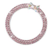 Anneau décoratif d'arrêt de démarreur de moteur de voiture, Anneau décoratif pour arrêt de démarrage de moteur de voiture en strass - Anneau d'allumage du bouton de démarrage | Anneau décoratif de