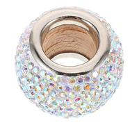 Anneau Décoratif pour Appuie-tête de Siège Auto en Strass Argenté | Cuivre et Rhinestone, Installation Facile, Style Simple et Élégant, pour Suv et Voiture