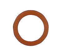 Anneau d'étanchéité en fibre volcanique, température max. 75 °C pour filetage G 1, rouge, rigide, VPE 100 pièces.