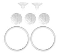 Anneau D'exercice De Poisson Betta - Aquarium Flottant Aquarium Usole D'aspiration, Anneau D'entraînement Pour Animaux De Compagnie | 3 Balles Filtre Betta Poissons Joue À L'anneau Pour Petits Carr