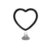 Anneau d'exercice Poisson Combattant, Outil interactif | Anneau de dressage PLA durable pour activité physique et aquariums betta Noir A