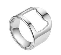 Anneau d'ouvre-bar, anneau de barman,Bague de barman en acier titane | Outil de barre créatif en acier au titane, outil de boîte de nuit élégant et polyvalent pour les barmans