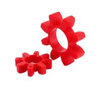 Anneau élastique de Type prune, 2 pièces, rondelle élastique absorbant les chocs 14gr/19gr/2gr/28gr, manchon d'accouplement en caoutchouc polyuréthane(RED,24)