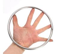 anneau en acier, anneaux en acier inoxydable, Grand joint torique en acier inoxydable 304, 1 pièce, 70/90/100/120/180/200mm, diamètre extérieur 8/10/12mm d'épaisseur, anneaux ronds soudés(8X200(1pcs))