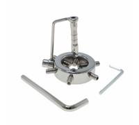 Anneau En Acier Inoxydable Pour Hommes, 6 Vis De RéGlage Avec 2 Tiges En L & Tube Creux X12