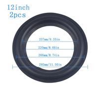 Anneau En Caoutchouc Élastique Pour Haut-Parleur,Réparation Surround,Bord De Subwoofer En Mousse,4/5/6.5/8/10/12"" - Type Diameter 12 Inch #C