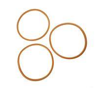 Anneau en caoutchouc pour autocuiseur résistant à la chaleur 26 cm | Pour un design cristallin, inspection facile à porter, 22 cm de diamètre, s'adapte aux casseroles en aluminium
