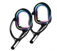 Anneau en céramique de remplacement pour canne à pêche avec un accent sur la performance fonctionnelle plutôt que sur l'esthétique ou le marketing (diamètre intérieur de 1,2 mm)