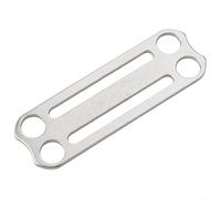 Anneau en D en acier inoxydable pour ceinture de plongée sous-marine, harnais d'arrêt pour ceintures de 5,1 cm