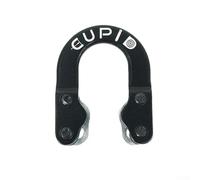 Anneau en D en métal pour un dégagement fiable de l'arc composé et la stabilité de la flèche (noir)