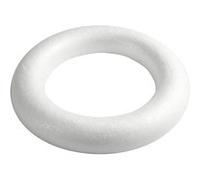 Anneau en polystyrène - Blanc - 35 cm - 1 pce Blanc G