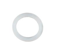 Anneau en Silicone blanc, épaisseur du joint 2~3mm, rondelle étanche de qualité alimentaire, isolant en caoutchouc, joint torique étanche(2 Inch,50 pieces)