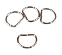 Anneau Étrier Phi12 Mm Argent 2 Pcs